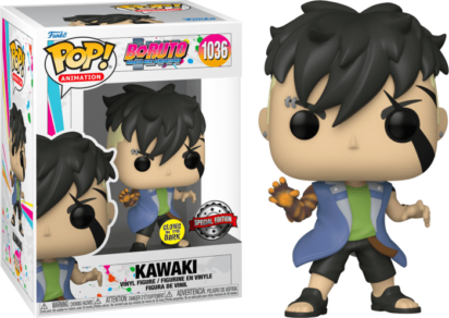 Boruto: Naruto Next Generations POP! Animation Vinyl Figure Kawaki Glow in the Dark Limited 9 cm