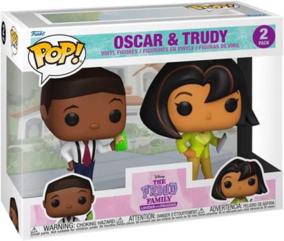 The Proud Family: Louder and Prouder POP! 2-pack Vinyl Figures Oscar & Trudy Limited 9 cm