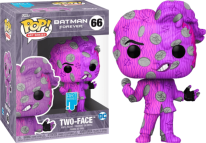 Batman Forever (1995) POP! Vinyl Figure Two-Face Artist Series with Pop Protector Limited 9 cm