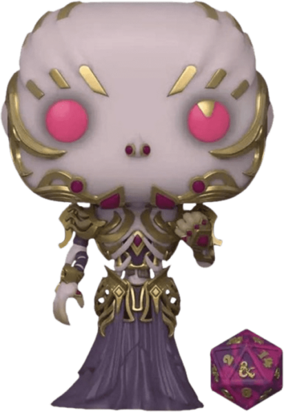 Dungeons & Dragons Pop! Vinyl Figure Vecna Metallic with D20 Dice Limited