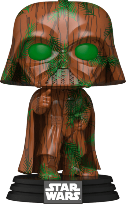 Star Wars POP! Vinyl Figure Darth Vader Endor Artist Series with Pop Protector Limited 9 cm