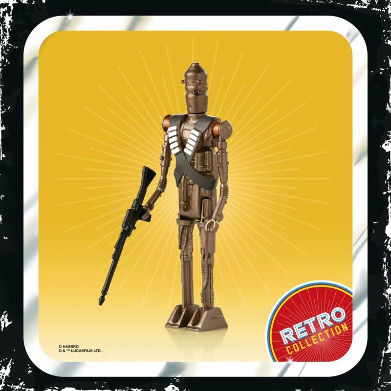 Star Wars The Mandalorian Retro Collection Action Figure 2021 IG-11 10 cm - immagine 2