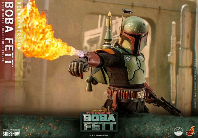 Star Wars: The Book of Boba Fett Action Figure 1/4 Boba Fett (Deluxe Version) 45 cm - immagine 5