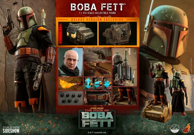 Star Wars: The Book of Boba Fett Action Figure 1/4 Boba Fett (Deluxe Version) 45 cm - immagine 7
