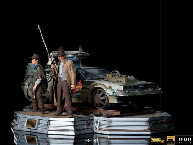 Back to the Future III Art Scale Statues 1/10 Full Set Deluxe 57 cm - immagine 3