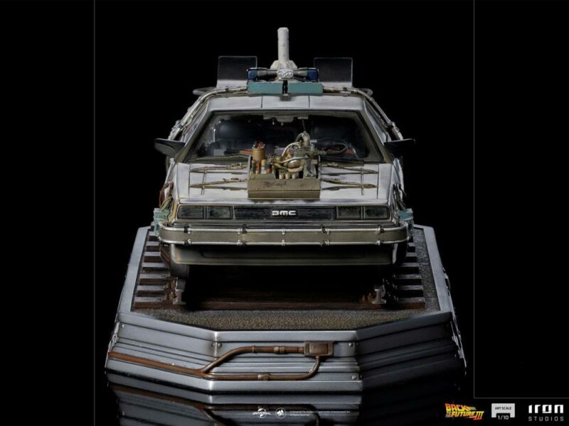 Back to the Future III Art Scale Statue 1/10 DeLorean 57 cm - immagine 3