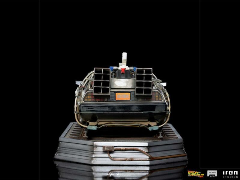 Back to the Future III Art Scale Statue 1/10 DeLorean 57 cm - immagine 6