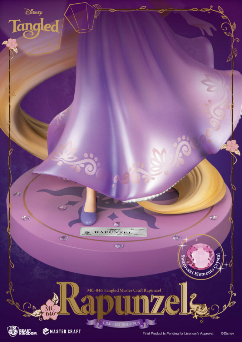 RAPUNZEL MASTER CRAFT STATUE 40 CM - immagine 5