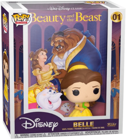 Beauty and the Beast POP! VHS Cover Vinyl Figure Belle 9 cm