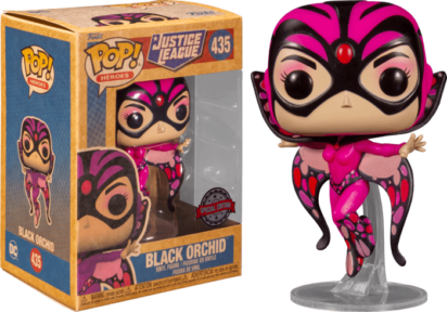 Justice Leaugue Pop! - Vinyl Figure Black Orchid Earth Day 2022 Limited