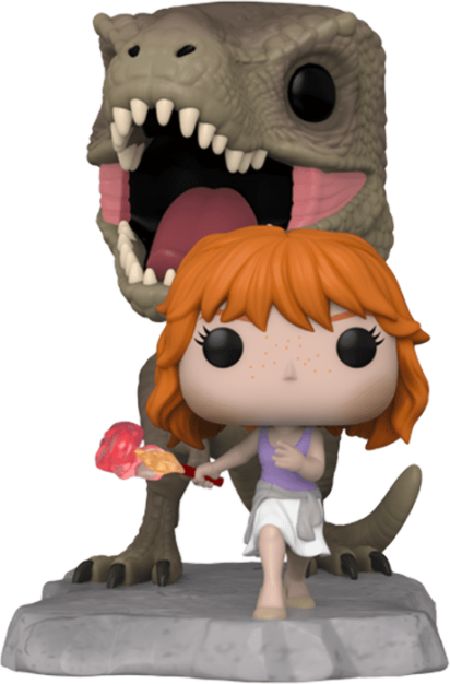 Jurassic World POP! Vinyl Figure Claire with Flare Movie Moment Limited Edition