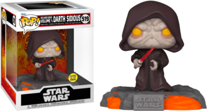 Star Wars: Red Saber Series Volume 1 POP! Vinyl Figure Darth Sidious Glow in the Dark Deluxe Limited