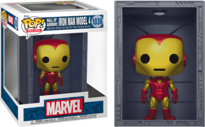 Iron Man: Hall of Armor POP! Vinyl Figure Iron Man Model 4 Limited