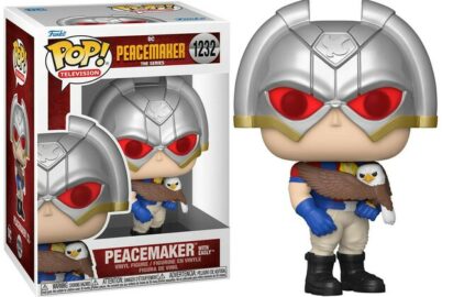 Peacemaker POP! Tv Vinyl Figure Peacemaker with Eagly 9 cm
