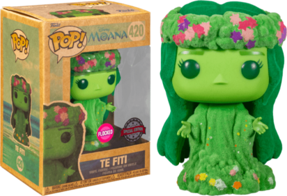 Moana Pop! - Vinyl Figure Te Fiti Flocked Earth Day 2022 Limited
