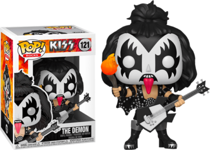 Kiss POP! Rocks Vinyl Figure The Demon Glow in the Dark Limited 9 cm