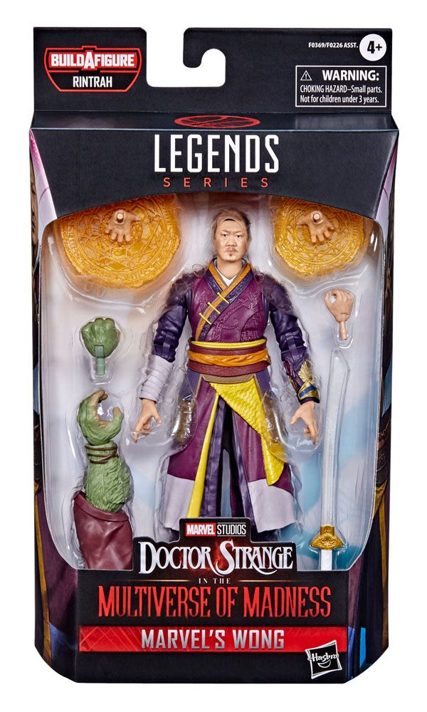 Doctor Strange in the Multiverse of Madness Marvel Legends Series Action Figure 2022 Marvel's Wong 15 cm