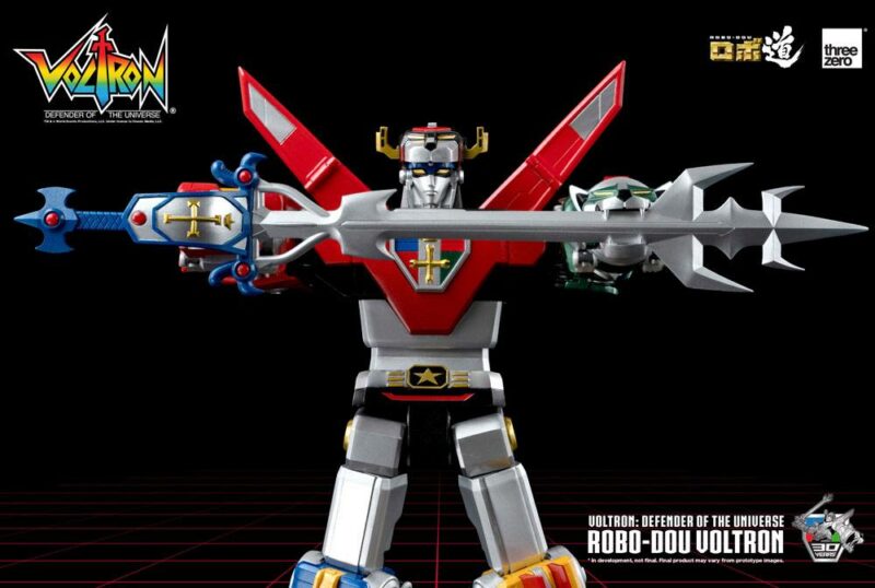 Voltron: Defender of the Universe Robo-Dou Action Figure Voltron 27 cm - immagine 4