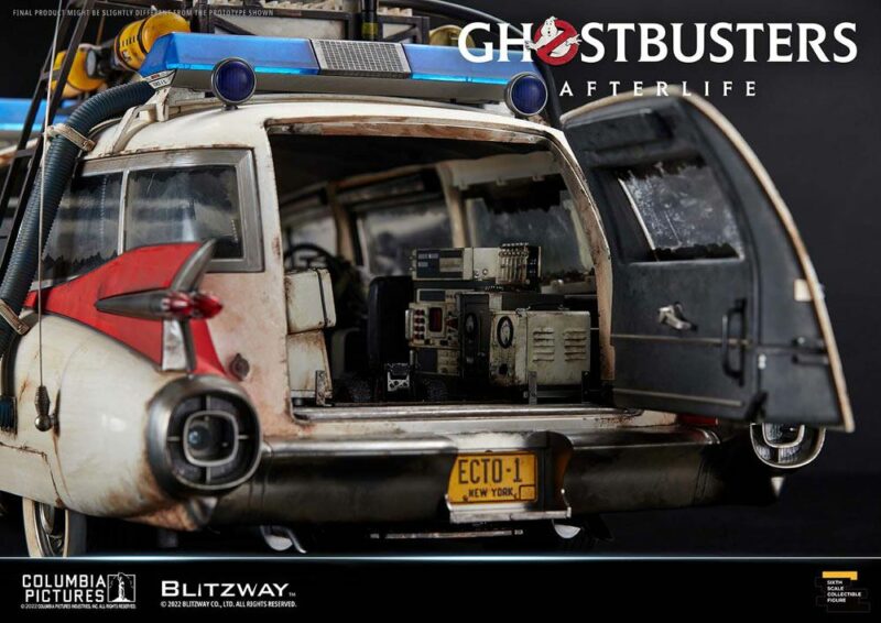 Ghostbusters: Afterlife Vehicle 1/6 ECTO-1 1959 Cadillac 116 cm - immagine 6