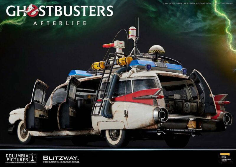 Ghostbusters: Afterlife Vehicle 1/6 ECTO-1 1959 Cadillac 116 cm - immagine 5