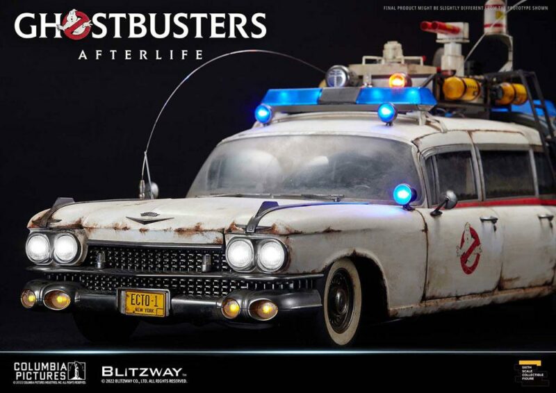 Ghostbusters: Afterlife Vehicle 1/6 ECTO-1 1959 Cadillac 116 cm - immagine 3