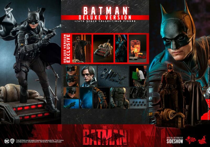 The Batman Movie Masterpiece Action Figure 1/6 Batman Deluxe Version 31 cm - immagine 6