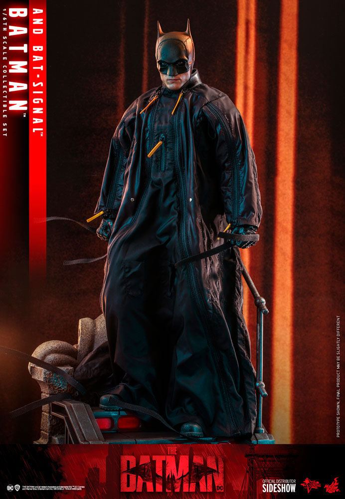 The Batman Movie Masterpiece Action Figure 1/6 Batman with Bat-Signal 31 cm - immagine 4