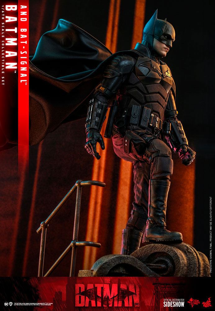 The Batman Movie Masterpiece Action Figure 1/6 Batman with Bat-Signal 31 cm - immagine 5