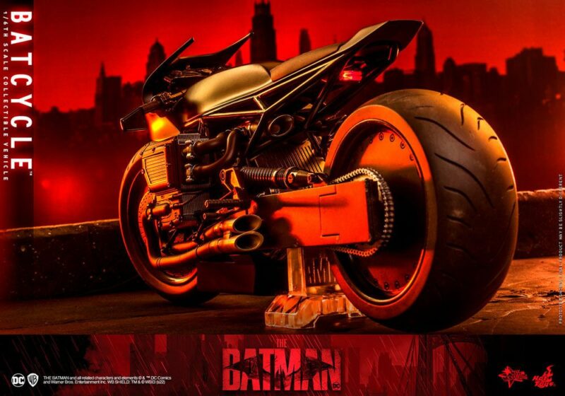 The Batman Movie Masterpiece Action Figure 1/6 Batcycle 42 cm - immagine 4