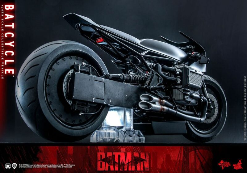The Batman Movie Masterpiece Action Figure 1/6 Batcycle 42 cm - immagine 3