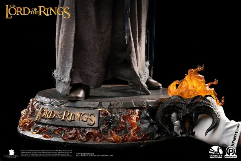 Lord Of The Rings Master Forge Series Statue 1/2 Gandalf The Grey Ultimate Edition 156 cm - immagine 4