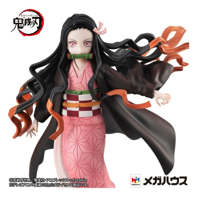 Demon Slayer: Kimetsu no Yaiba Gals PVC Statue Nezuko Kamado 18 cm - immagine 3