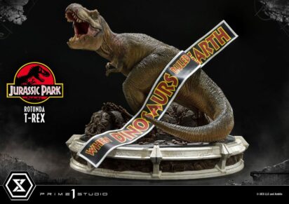 Jurassic Park Statue 1/6 Rotunda T-Rex 37 cm