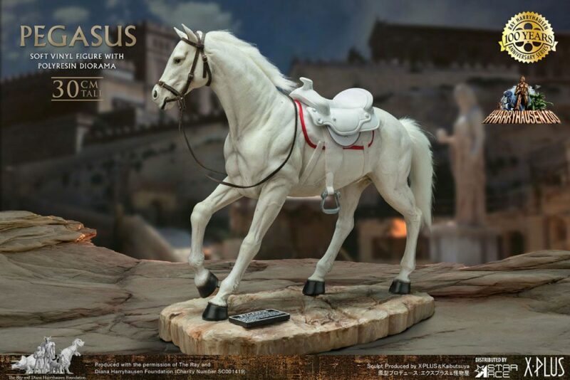Clash of the Titans Gigantic Soft Vinyl Statue Ray Harryhausens Pegasus Deluxe Ver. 30 cm - immagine 4