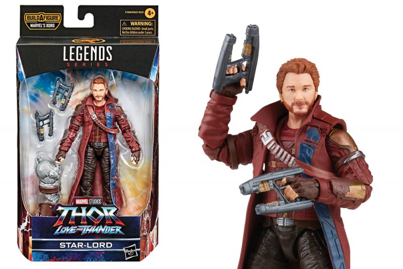 MARVEL LEGENDS - THOR: LOVE & THUNDER ACTION FIGURE STAR LORD 15 CM