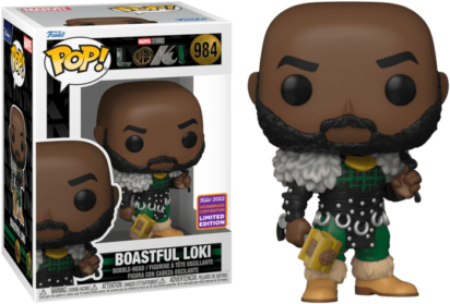 Loki (2021)! Vinyl Figure Boastful Loki (2022 Wondrous Convention Exclusive) 9 cm