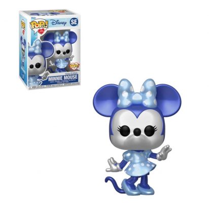 Disney Make a Wish 2022 POP! Disney Vinyl Figure Minnie Mouse (Metallic) 9 cm
