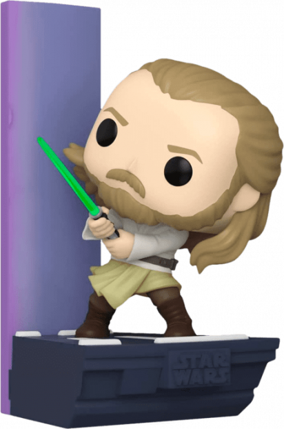 Star Wars Episode I: The Phantom Menace POP! TV Vinyl Figure Qui-Gon Jinn Duel of The Fates Deluxe Limited
