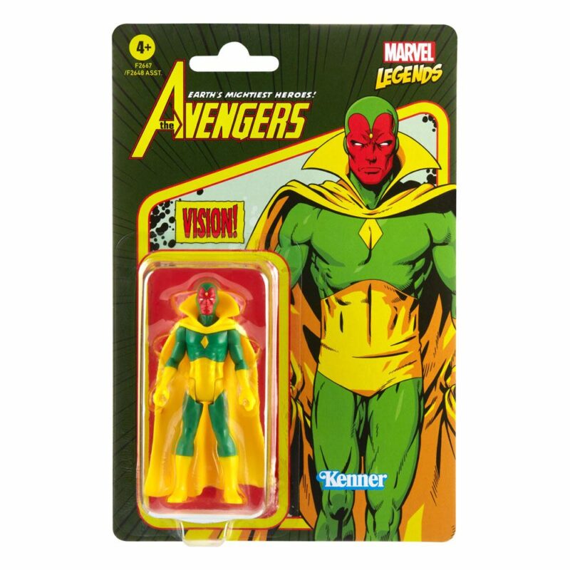 Marvel Legends Retro Collection Series Action Figure Vision 2021 Wave 3 10 cm