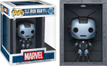 Iron Man: Hall of Armor POP! Vinyl Figure Model 11 War Machine Metallic Limited