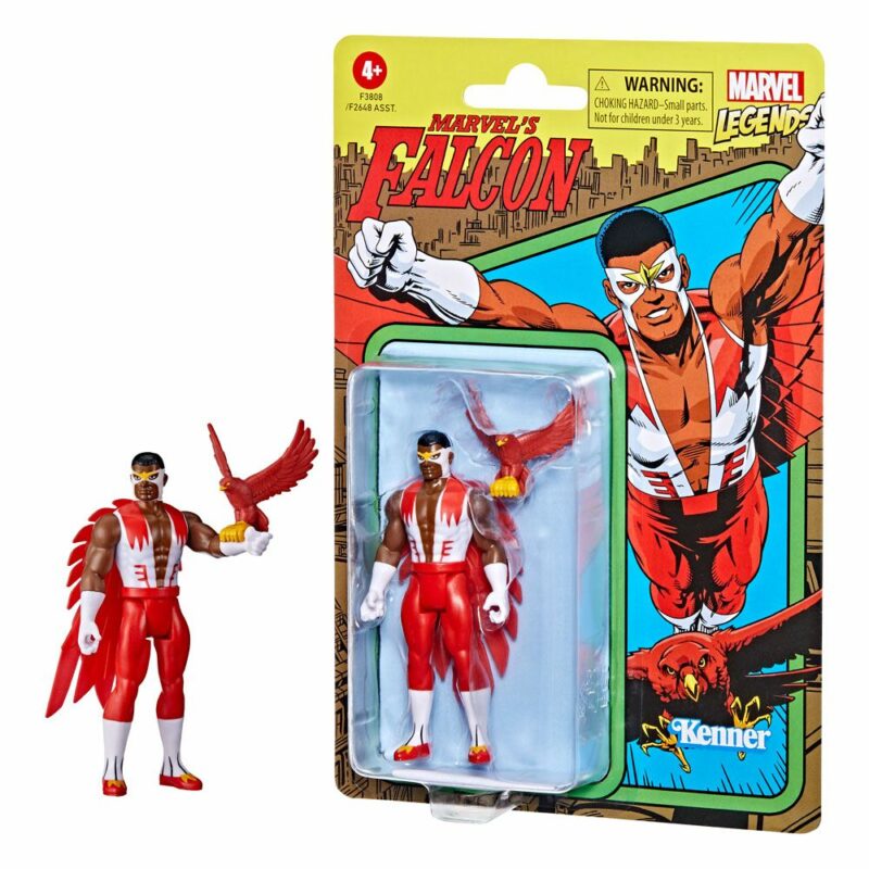 Marvel Legends Retro Collection Action Figure 2022 Marvel's Falcon 10 cm