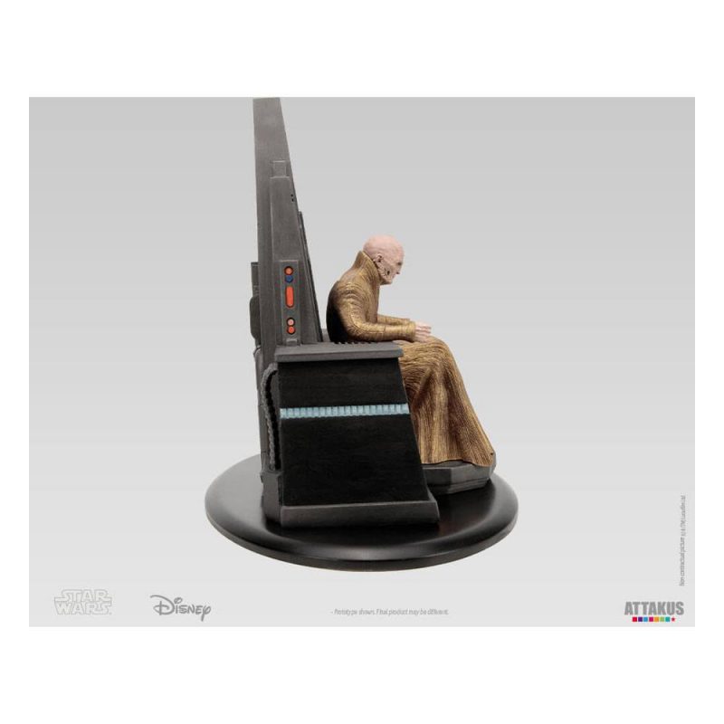 Star Wars Episode V Elite Collection Statue Snoke on his throne 27 cm - immagine 6