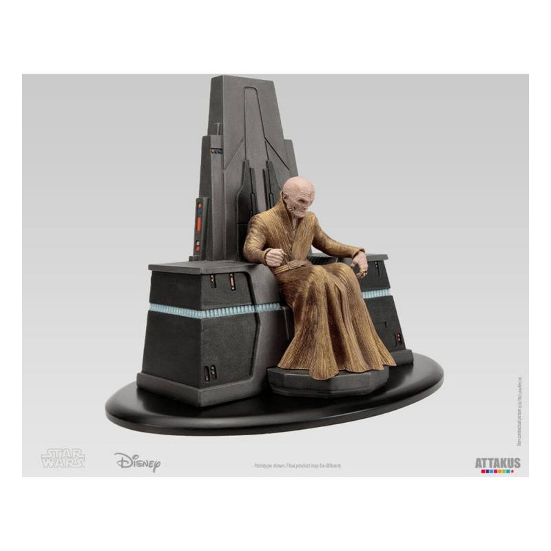 Star Wars Episode V Elite Collection Statue Snoke on his throne 27 cm - immagine 2