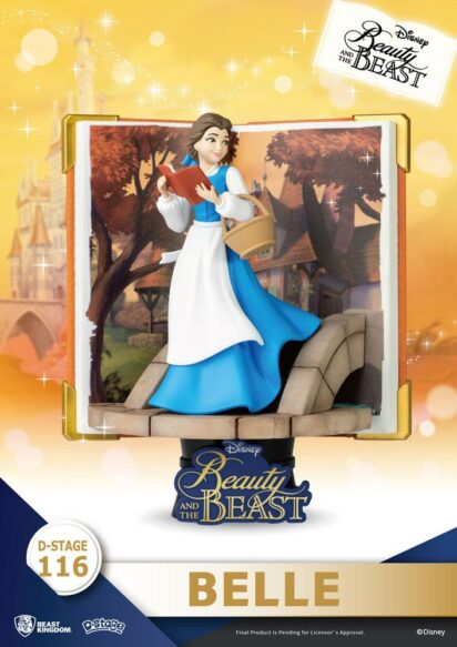 Disney Book Series D-Stage PVC Diorama Belle 13 cm