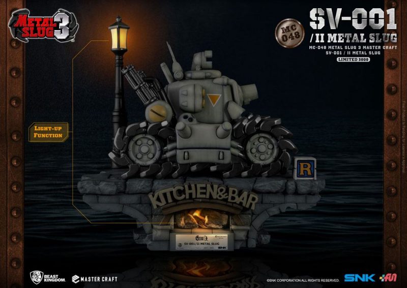 Metal Slug 3 Master Craft Statue SV-001/II Metal Slug 35 cm - immagine 6