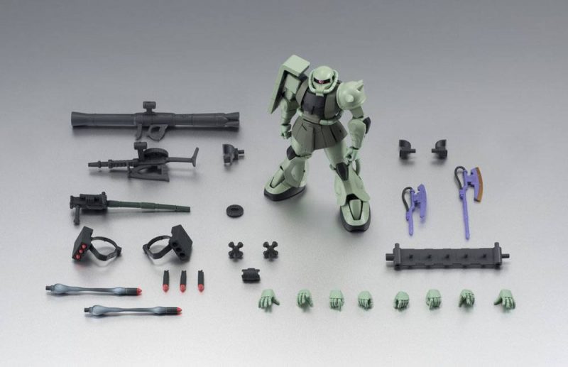 Moblie Suit Gundam Robot Spirits Action Figure (Side MS) MS-06 ZAKU II ver. A.N.I.M.E. xx cm - immagine 4