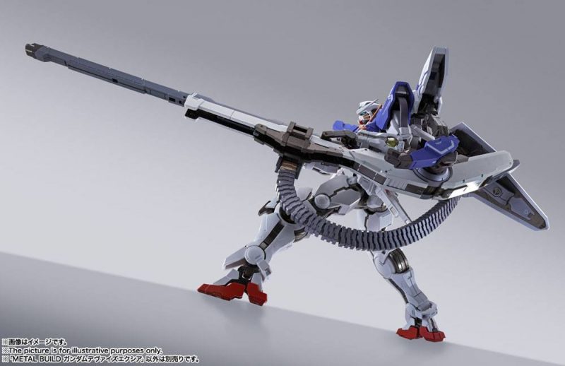 Mobile Suit Gundam 00 Revealed Chronicle Metal Build Diecast Action Figure Gundam Devise Exia 18 cm - immagine 6