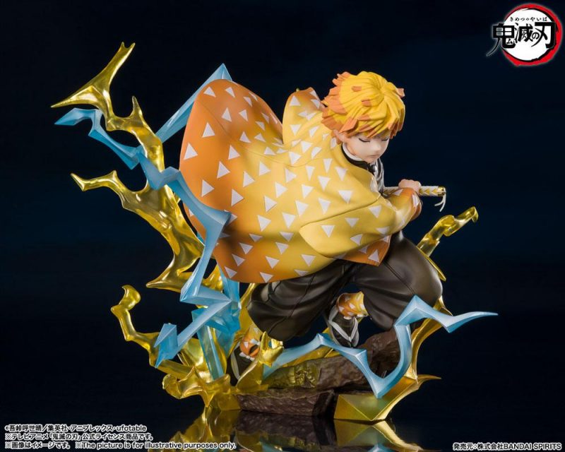 Demon Slayer FiguartsZERO PVC Statue Zenitsu Agatsuma Thunderclap and Flash 15 cm - immagine 2