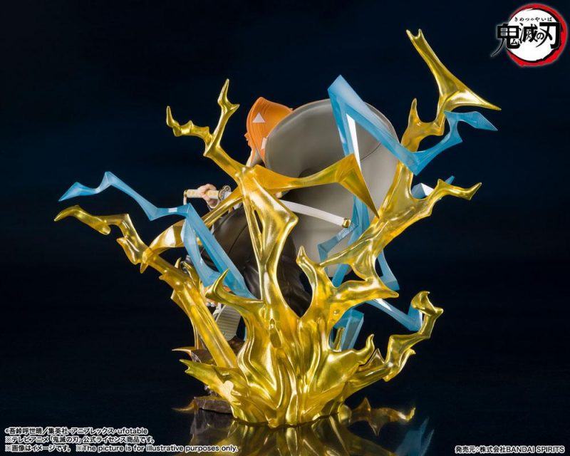 Demon Slayer FiguartsZERO PVC Statue Zenitsu Agatsuma Thunderclap and Flash 15 cm - immagine 3