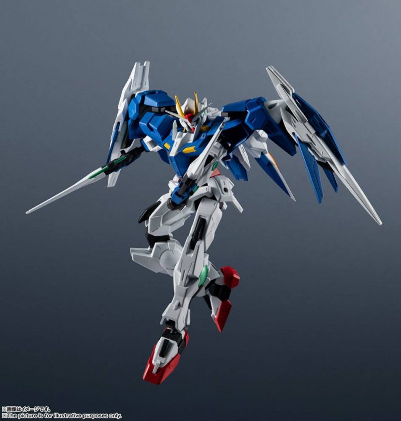 Mobile Suit Gundam Robot Spirits Action Figure GN-0000+GNR-010 00 Raiser 15 cm - immagine 3